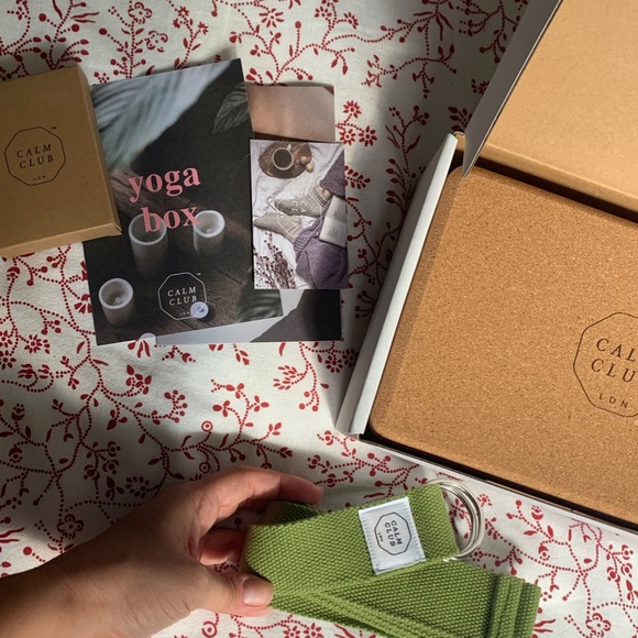 Yoga block, yoga, strap, yoga, exercise cards - Picture 2 of 9